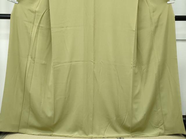 平和屋着物●極上　色無地　根岸色　逸品　CZAA5281s6 平和屋着物○極上 色無地 根岸色 逸品 CZAA5281s6