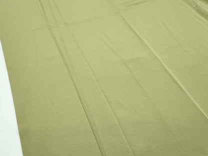 平和屋着物●極上　色無地　根岸色　逸品　CZAA5281s6