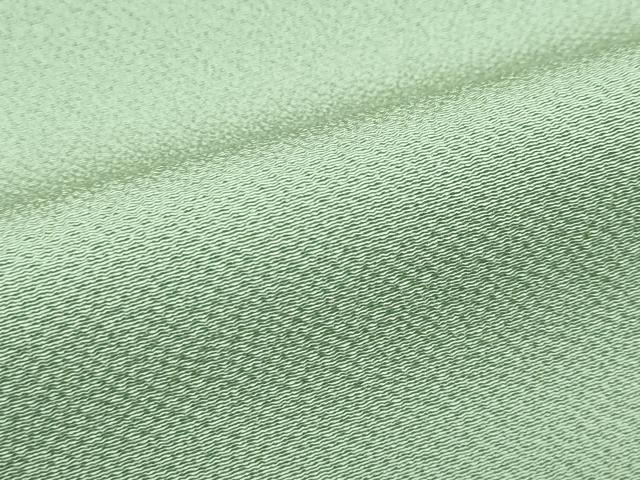 平和屋着物●極上　色無地　柳色　大和　かつら　反端付き　逸品　CZAA5285s6