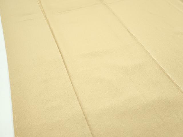 平和屋着物●極上　色無地　飴色　鬱金染　逸品　未使用　CZAA5289s6