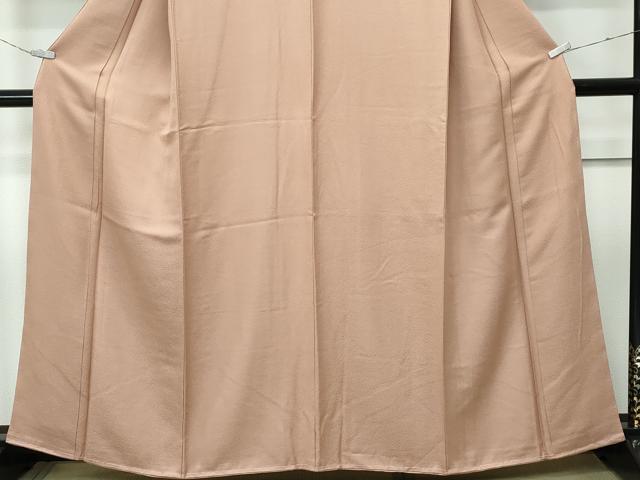 平和屋着物●極上　色無地　柴染色　逸品　未使用　CZAA5291s6