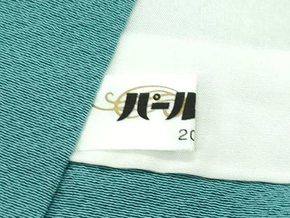 平和屋着物●極上　色無地　木賊色　逸品　未使用　CZAA5293s6