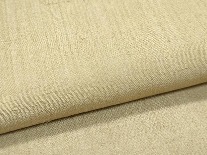 平和屋着物●極上　インド・アッサム　野蚕糸　手織　ムガシルク　色無地　榛色　逸品　CZAA5296s6