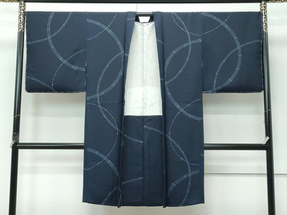 平和屋着物∞極上　長羽織　露芝文　反端付き　逸品　未使用　CZAA5299s6