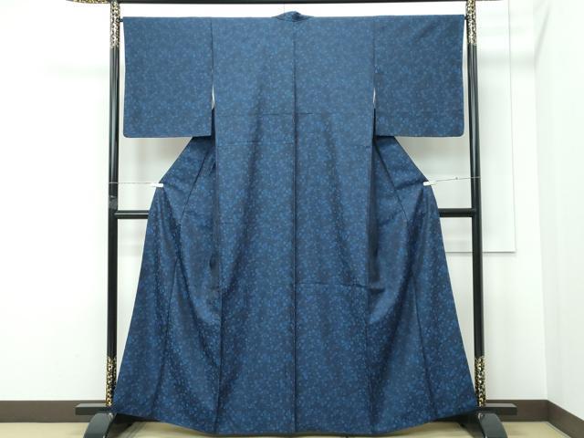 平和屋着物●極上　BANKANわものや　お召　葵唐草文　逸品　CZAA5301s6
