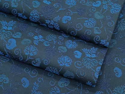 平和屋着物●極上　BANKANわものや　お召　葵唐草文　逸品　CZAA5301s6