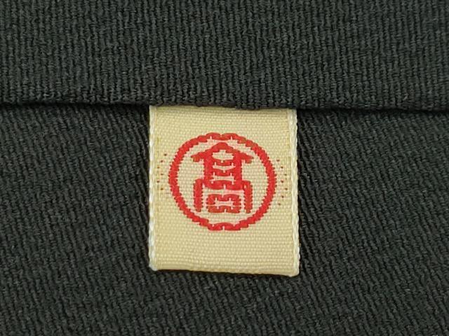 平和屋着物●極上　野口彦太郎　大彦三代目　江戸染繍友禅　黒留袖　刺繍　人物風景文　菌s　高島屋扱い　逸品　CZAA5311s6