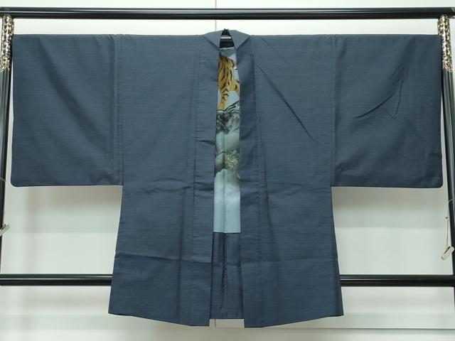 平和屋着物●極上　男性　本場大島紬　アンサンブル　100亀甲　総詰め　逸品　CZAA5316s6