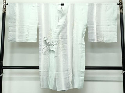 平和屋着物∞極上　道中着　ロング丈　単衣　京金彩　唐草文　暈し染め　証紙付き　逸品　未使用　CZAA5317s6