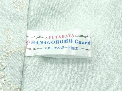 平和屋着物∞極上　道中着　ロング丈　単衣　京金彩　唐草文　暈し染め　証紙付き　逸品　未使用　CZAA5317s6