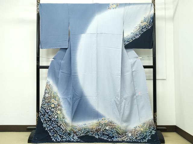 平和屋着物●極上　越後十日町の一流染匠　桐屋・翠山工房　訪問着　辻が花　絞り　暈し染め　金彩　やまと誂製　逸品　未使用　CZAA5319s6