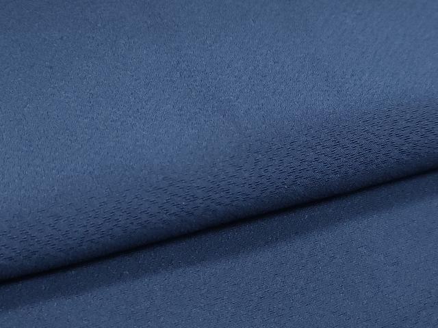平和屋着物●極上　色無地　濃紺地　逸品　CZAA5324s6