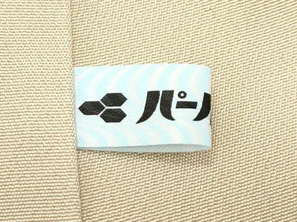平和屋着物●極上　訪問着　草花文　暈し染め　金彩　枯色地　逸品　CZAA5332s6