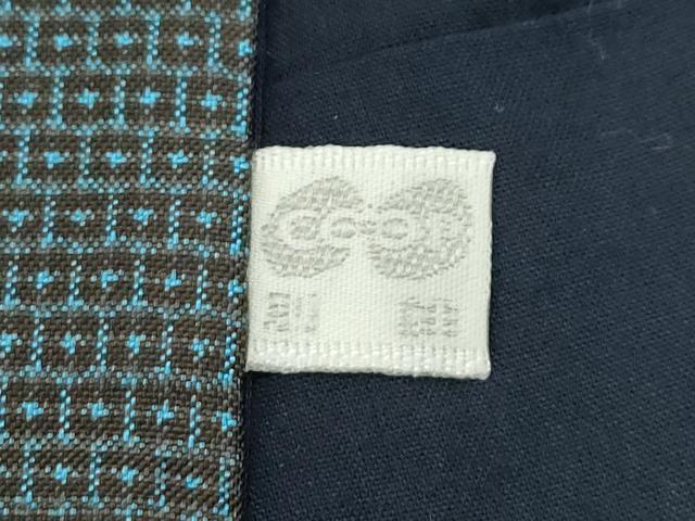 平和屋着物●極上　男性　本場大島紬　100亀甲　総詰め　逸品　CZAA5336s6