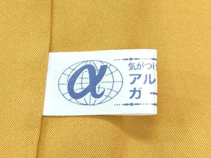 平和屋本店●極上　本場黄八丈　まるまなこ　紬　伝統工芸士　西條吉広　格子柄　手織り　佐々木茂美　証紙付き　逸品　CZAA5342s6