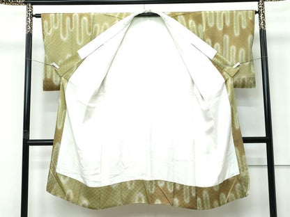 平和屋着物●上質な長襦袢　袷　エ霞文　暈し染め　逸品　CZAA5351s6