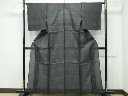 平和屋着物＊極上　夏物　石川県指定無形文化財　能登上布　本麻手織上布　逸品　未使用　CZAA5360s6