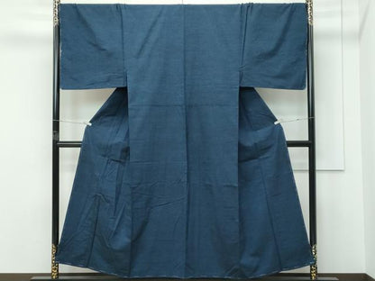 平和屋着物●極上　男性　紬　アンサンブル　キングサイズ　霞文　逸品　未使用　CZAA5365s6