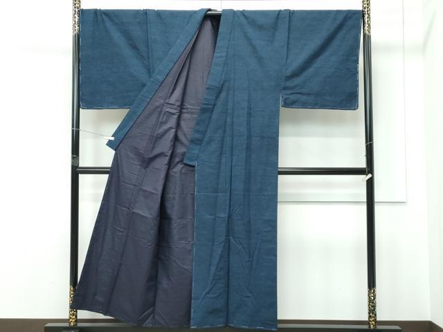 平和屋着物●極上　男性　紬　アンサンブル　キングサイズ　霞文　逸品　未使用　CZAA5365s6