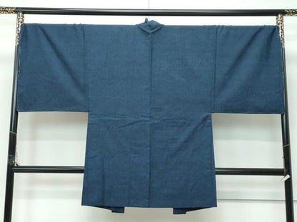 平和屋着物●極上　男性　紬　アンサンブル　キングサイズ　霞文　逸品　未使用　CZAA5365s6