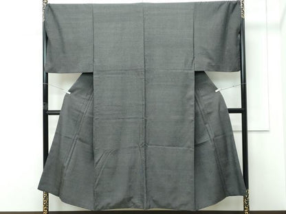 平和屋着物●極上　男性　本塩沢　アンサンブル　100亀甲　総詰め　逸品　CZAA5369s6