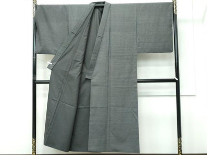 平和屋着物●極上　男性　本塩沢　アンサンブル　100亀甲　総詰め　逸品　CZAA5369s6
