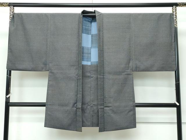 平和屋着物●極上　男性　本塩沢　アンサンブル　100亀甲　総詰め　逸品　CZAA5369s6