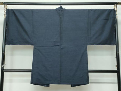 平和屋着物●極上　男性　結城紬　アンサンブル　杢　逸品　未使用　CZAA5370s6