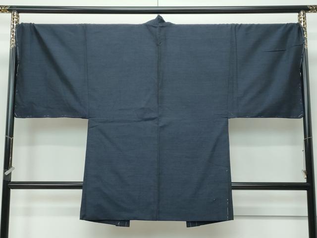 平和屋着物●極上　男性　結城紬　アンサンブル　杢　逸品　未使用　CZAA5370s6