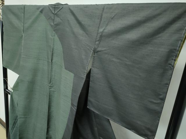 平和屋着物●極上　紅花紬　米沢　新田秀次　訪問着　切嵌文　逸品　未使用　CZAA5375s6