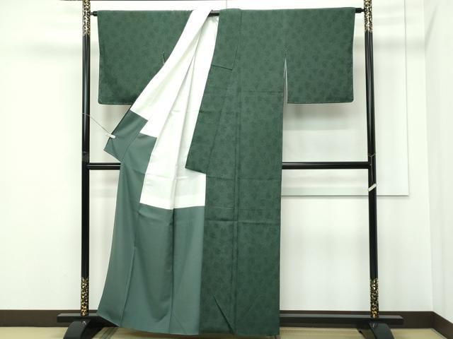平和屋着物●極上　重要無形文化財　人間国宝　中村勇二郎　江戸小紋　国宝平等院雲中供養菩薩五十二　逸品　CZAA5378s6