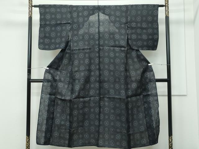 平和屋着物＊極上 夏物 重要無形文化財 本場宮古上布 苧麻 逸品 CZAA5388s6