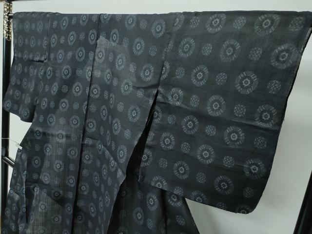 平和屋着物＊極上 夏物 重要無形文化財 本場宮古上布 苧麻 逸品 CZAA5388s6
