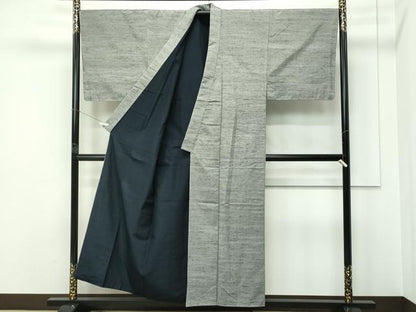平和屋着物●極上　男性　紬　アンサンブル　霞文　逸品　未使用　CZAA5398s6