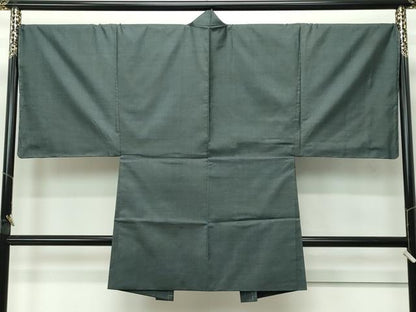 平和屋着物●極上　男性　本場大島紬　アンサンブル　長襦袢セット　100亀甲　総詰め　逸品　未使用　CZAA5399s6