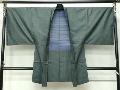 平和屋着物●極上　男性　本場大島紬　アンサンブル　長襦袢セット　100亀甲　総詰め　逸品　未使用　CZAA5399s6
