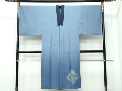 平和屋着物●極上　男性　本場大島紬　アンサンブル　長襦袢セット　キングサイズ　100亀甲　総詰め　逸品　未使用　CZAA5423s6