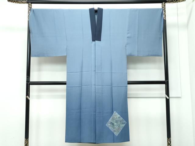 平和屋着物●極上　男性　本場大島紬　アンサンブル　長襦袢セット　キングサイズ　100亀甲　総詰め　逸品　未使用　CZAA5423s6