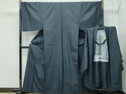 平和屋着物●極上　男性　本場大島紬　アンサンブル　キングサイズ　100亀甲　総詰め　逸品　未使用　CZAA5442s6