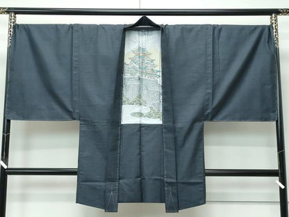 平和屋着物●極上　男性　本場大島紬　アンサンブル　キングサイズ　100亀甲　総詰め　逸品　未使用　CZAA5442s6