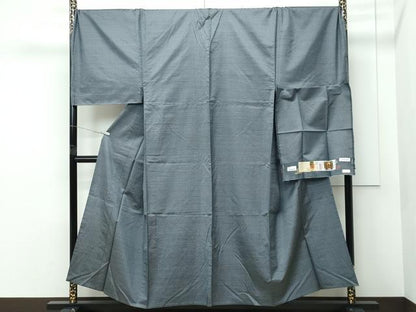 平和屋着物▽極上　男性　本場大島紬　単衣　キングサイズ　徳田幸夫作　証紙付き　逸品　未使用　CZAA5451s6