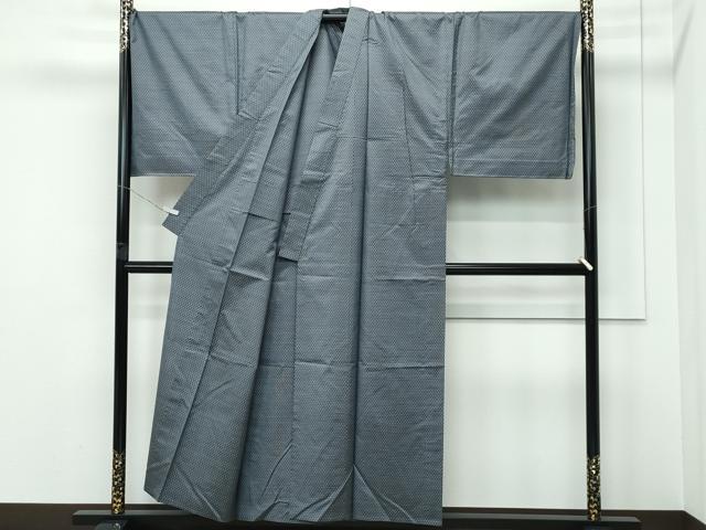 平和屋着物▽極上　男性　本場大島紬　単衣　キングサイズ　徳田幸夫作　証紙付き　逸品　未使用　CZAA5451s6