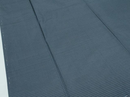 平和屋着物●極上 男性 本場大島紬 アンサンブル キングサイズ 100亀甲 総詰め 縞格子 上村織物謹製 証紙付き 逸品 未使用 CZAA5463s6