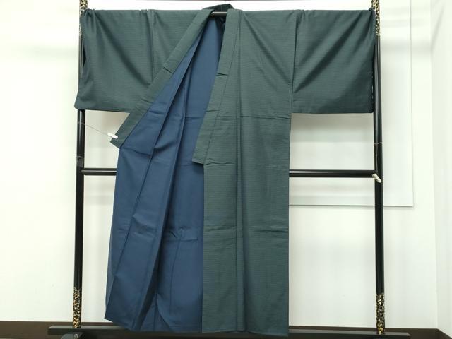 平和屋着物●極上　男性　本場大島紬　アンサンブル　キングサイズ　100亀甲　総詰め　逸品　CZAA5465s6