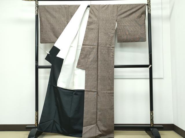 平和屋着物●極上　本場大島紬　160亀甲　総詰め　逸品　CZAA5476s6