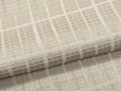 平和屋着物∞極上　道行コート　ロング丈　格子柄　逸品　CZAA5496s6