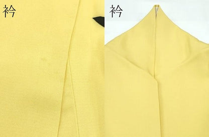 平和屋本店●極上　創業460年・千總　着物デザイナーきよ彦　訪問着　中国三大刺繍　相良刺繍　舞花文　金彩　芥子色地　逸品　CZAA5501s6