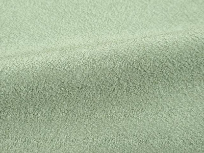 平和屋着物▽極上 洗える最高級着物 ＜英＞はなぶさ謹製 色無地 柳茶色 単衣 逸品 CZAA5508s6