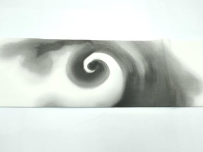 平和屋着物●極上　塩瀬　九寸名古屋帯　手描き　龍　逸品　未使用　CZAA5533s6