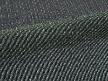 平和屋着物●極上　本塩沢　横段文　逸品　CZAA5583s6